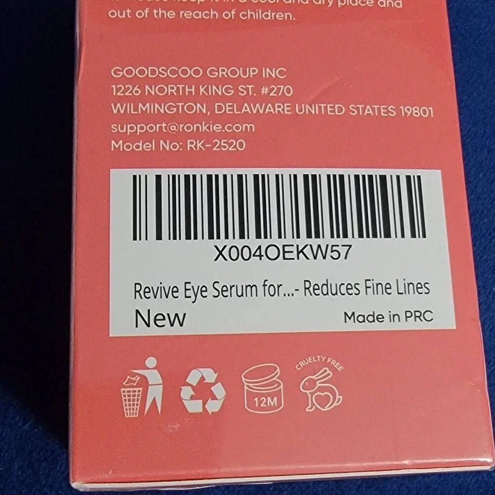 Ronkie Radiance On-Key Revive Eye Serum